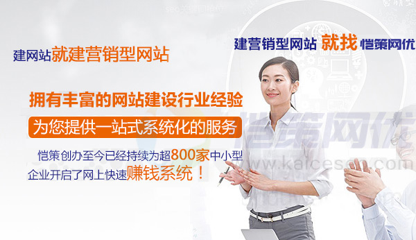 愷策網優營銷型網站建設專家
