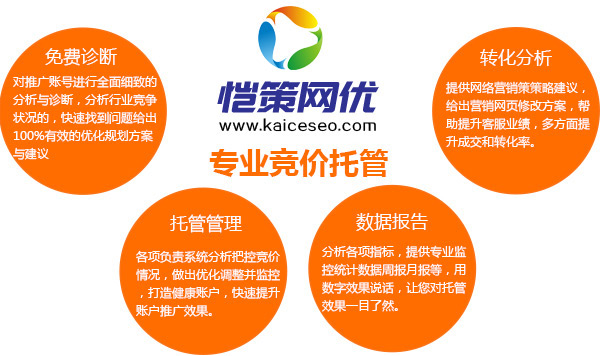 愷策網優競價托管管家服務商 愷策網優競價托管管家服務商